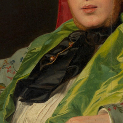Emanuel Ritter Von Neuwall (1813-1879) Ferdinand Georg Waldmüller fgw53 quadro stampato su tela