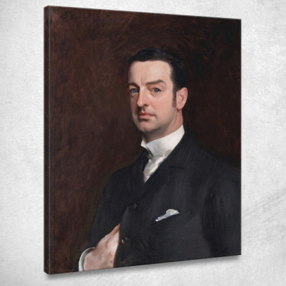 Cornelio Vanderbilt Ii John Singer Sargent jss51 quadro stampato su tela