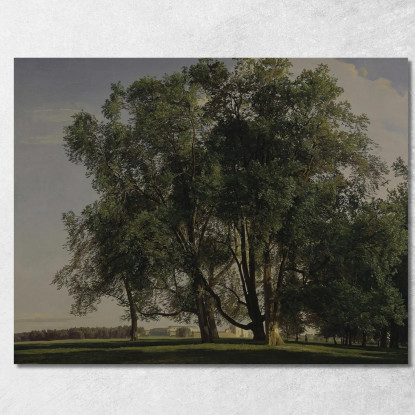 Paesaggio Del Prater 2 Ferdinand Georg Waldmüller fgw90 quadro stampato su tela
