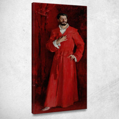 Il Dottor Pozzi A Casa John Singer Sargent jss55 quadro stampato su tela