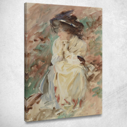 Elisa John Singer Sargent jss62 quadro stampato su tela