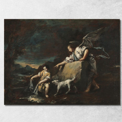 Tobia E L’Angelo Francesco Guardi fgr39 quadro stampato su tela