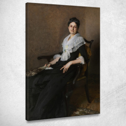 Elizabeth Allen Marquand John Singer Sargent jss63 quadro stampato su tela