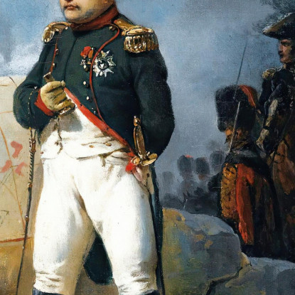 Napoleone A Charleroi Giugno 1815 Horace Vernet hvr23 quadro stampato su tela