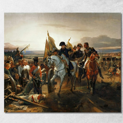 La Battaglia Di Friedland 14 Giugno 1807 Horace Vernet hvr36 quadro stampato su tela