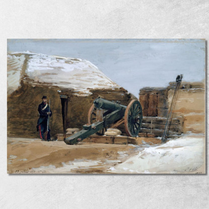 Bastione 63 Isidore Pils ipl12 quadro stampato su tela