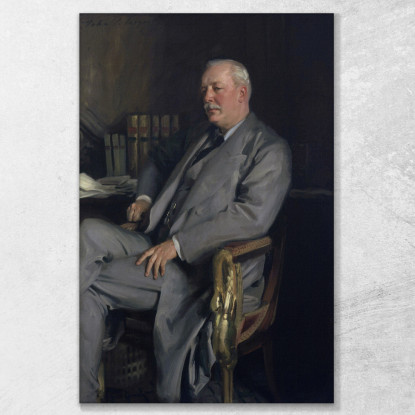 Evelyn Baring I Conte Di Cromer John Singer Sargent jss73 quadro stampato su tela