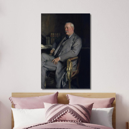 Evelyn Baring I Conte Di Cromer John Singer Sargent jss73 quadro stampato su tela