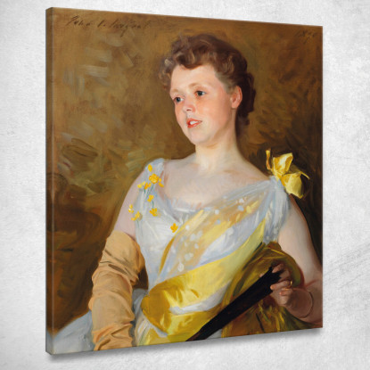 Firenze Addicks John Singer Sargent jss77 quadro stampato su tela