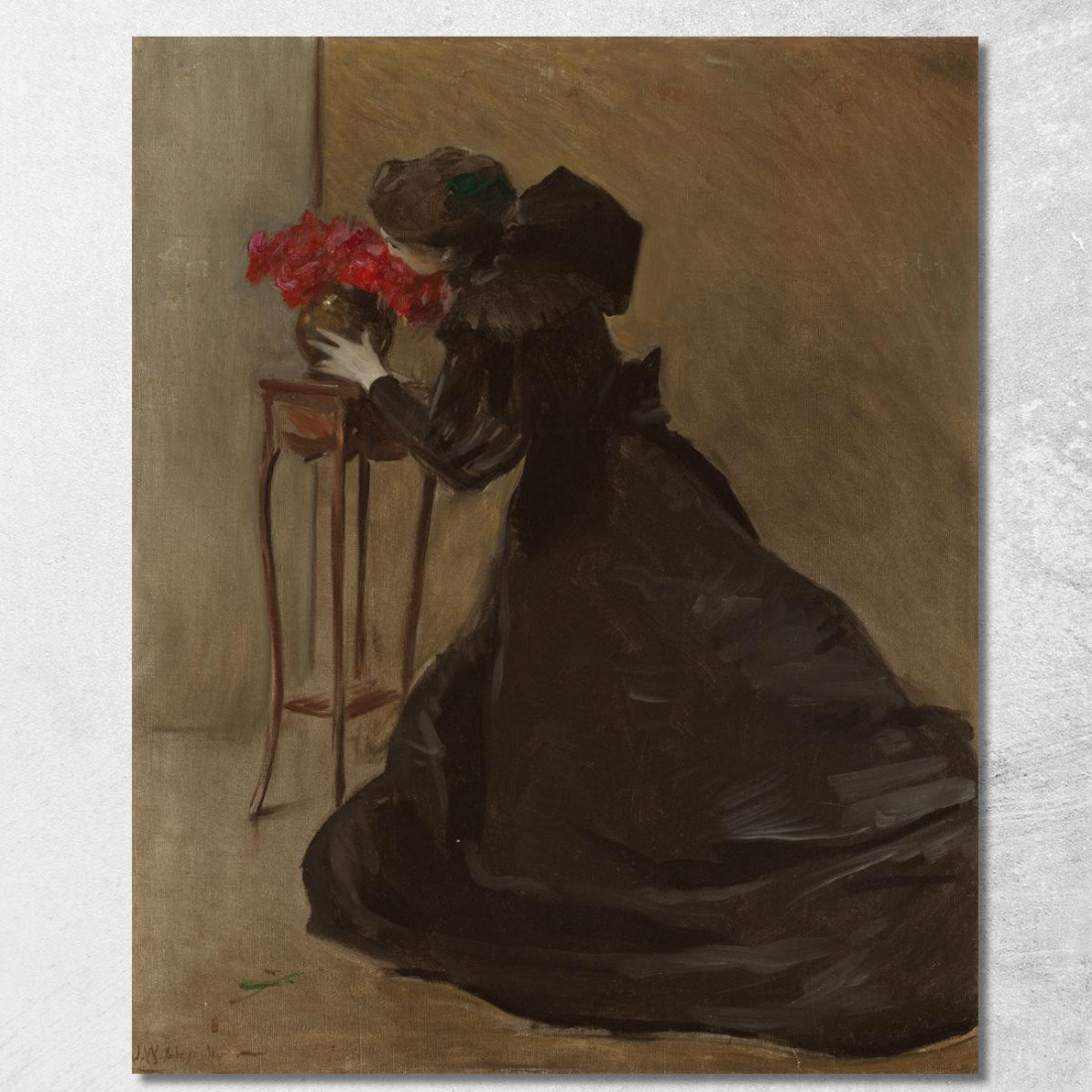 Ciotola Di Bronzo John White Alexander jwa3 quadro stampato su tela