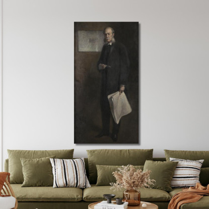 Henry G. Marquand John White Alexander jwa6 quadro stampato su tela