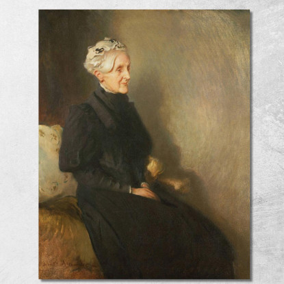 Isabella Guthrie Mccosh 1817–1909 John White Alexander jwa7 quadro stampato su tela