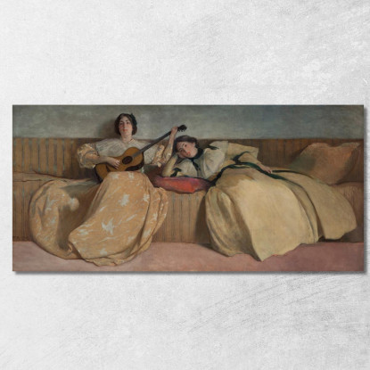 Pannello Per Sala Musicale John White Alexander jwa14 quadro stampato su tela