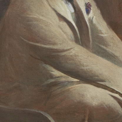 Ritratto Di William Denny John White Alexander jwa19 quadro stampato su tela