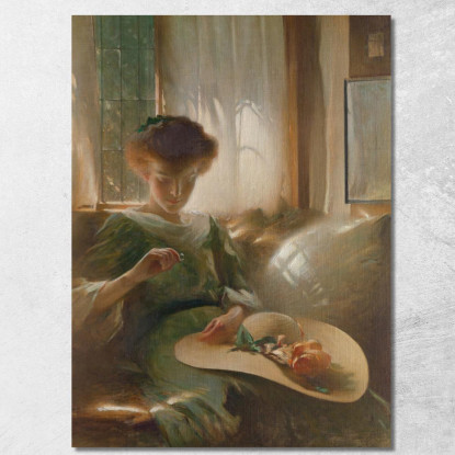 L'Anello John White Alexander jwa23 quadro stampato su tela