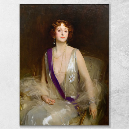 Grace Elvina Marchesa Curzon Di Kedleston John Singer Sargent jss97 quadro stampato su tela
