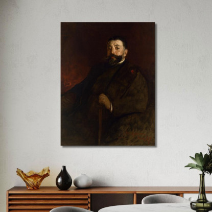 Thomas Nast John White Alexander jwa24 quadro stampato su tela