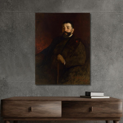 Thomas Nast John White Alexander jwa24 quadro stampato su tela