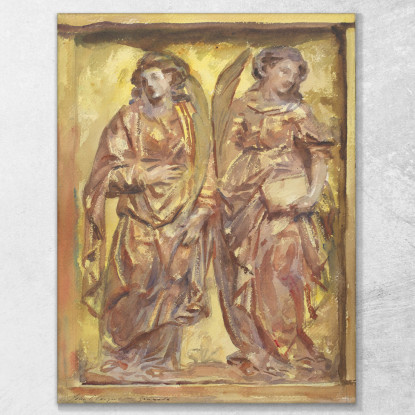 Granada Chiesa Di San Jerónimo Granada John Singer Sargent jss98 quadro stampato su tela