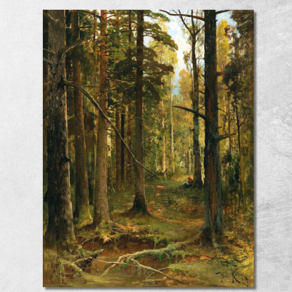 Cappuccetto Rosso Julius Sergius Klever jsk13 quadro stampato su tela