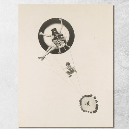 Dietro La Schiena Degli Dei László Moholy-Nagy lmn7 quadro stampato su tela