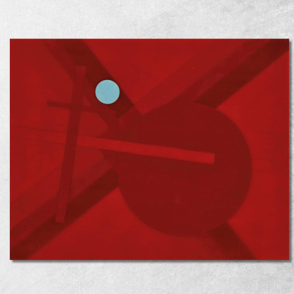 Composizione G4 László Moholy-Nagy lmn11 quadro stampato su tela