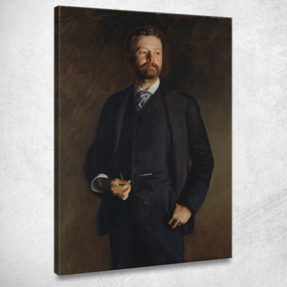 Henry Cabot Loggia John Singer Sargent jss103 quadro stampato su tela
