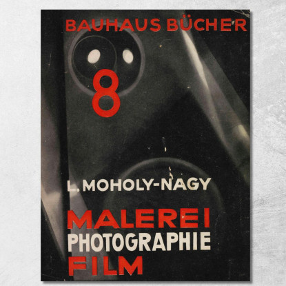 Pittura Fotografia Film László Moholy-Nagy lmn34 quadro stampato su tela