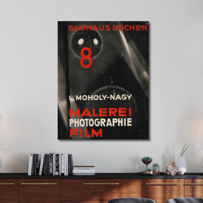 Pittura Fotografia Film László Moholy-Nagy lmn34 quadro stampato su tela