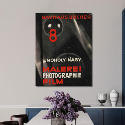 Pittura Fotografia Film László Moholy-Nagy lmn34 quadro stampato su tela