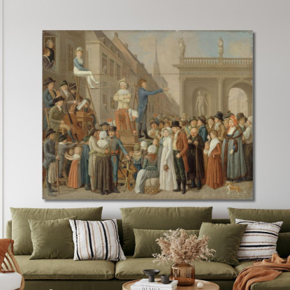 Il Palco Louis Léopold Boilly llb21 quadro stampato su tela