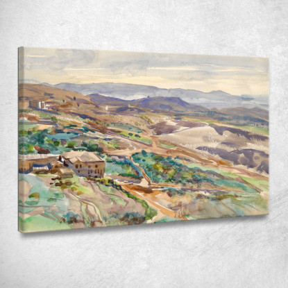 In Sicilia John Singer Sargent jss112 quadro stampato su tela