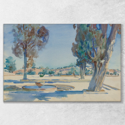 Gerusalemme John Singer Sargent jss119 quadro stampato su tela