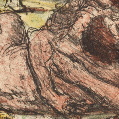 Les Amours De Zeus Lovis Corinth lcr22 tableau impression sur toile