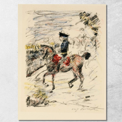 La Parade De Garde Lovis Corinth lcr24 tableau impression sur toile