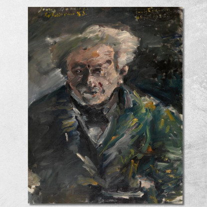 Georg Brandes Lovis Corinth lcr35 tableau impression sur toile