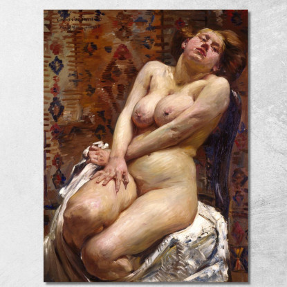 Nana Nu Féminin Lovis Corinth lcr62 tableau impression sur toile