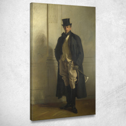 Lord Ribblesdale John Singer Sargent jss139 quadro stampato su tela