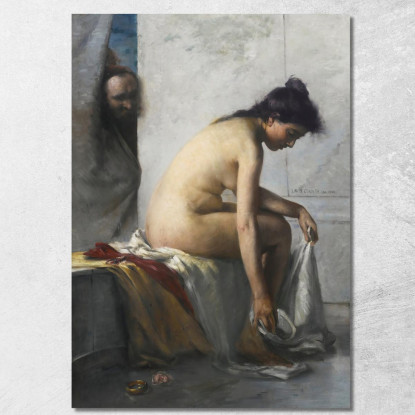 Suzanne Au Bain Lovis Corinth lcr92 tableau impression sur toile