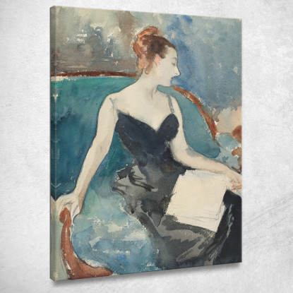 La Signora Gautreau La Signora John Singer Sargent jss142 quadro stampato su tela