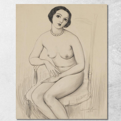 Armeniska Nils Dardel ndr1 quadro stampato su tela