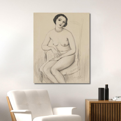 Armeniska Nils Dardel ndr1 quadro stampato su tela