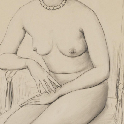 Armeniska Nils Dardel ndr1 quadro stampato su tela