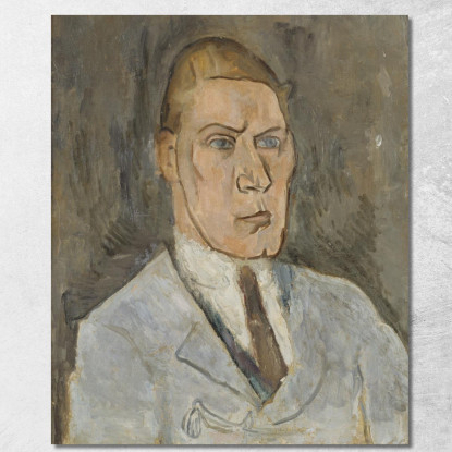 Gustaf Hellström 1882-1953 Autore Nils Dardel ndr20 quadro stampato su tela