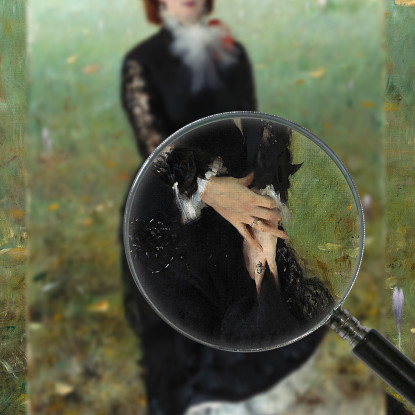 Marie Buloz Pailleron Madame Édouard Pailleron John Singer Sargent jss158 quadro stampato su tela