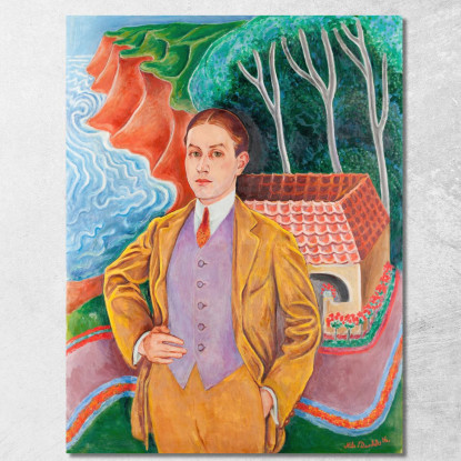 Rolf De Maré 1888-1964 Nils Dardel ndr38 quadro stampato su tela