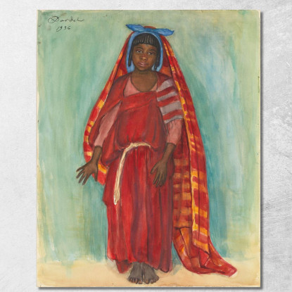 Sarah Nils Dardel ndr40 quadro stampato su tela