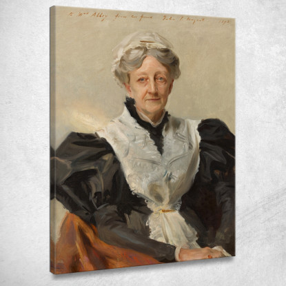 Mary Eliza Mead 2 John Singer Sargent jss162 quadro stampato su tela
