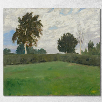 Giardino Di Brunjes Paula Modersohn-Becker pmb7 quadro stampato su tela
