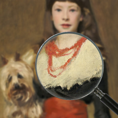 La Signorina Beatrice Townsend John Singer Sargent jss166 quadro stampato su tela